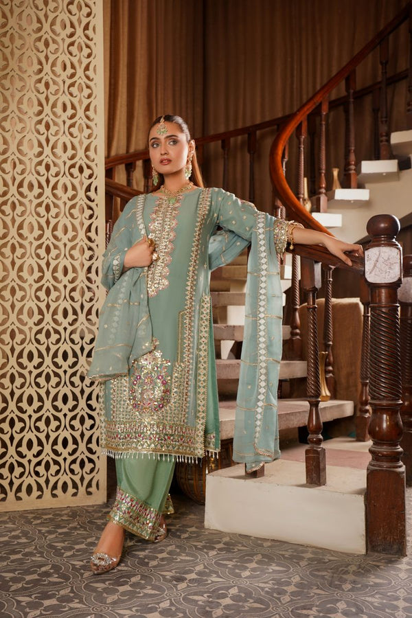 Emerald A-Line Frock