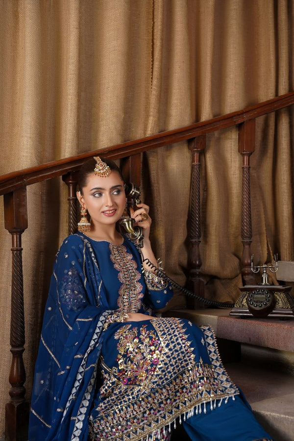 Magenta Anarkali Gown
