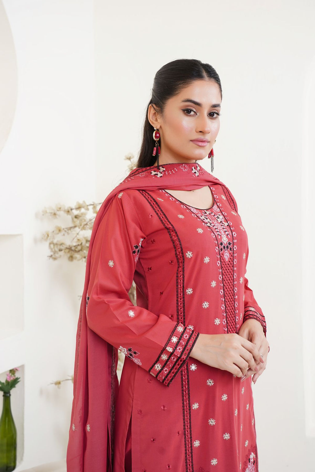 Blush Pink Sharara