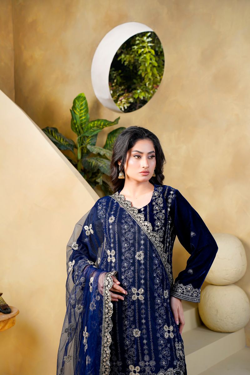 Coral Printed Lawn